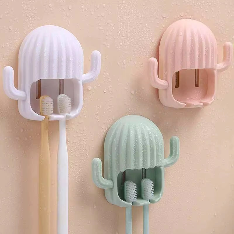JJYY Multifunctional Wall-Mounted Toothbrush Holder and Electric Toothbrush Storage Rack - Essential Bathroom Accessory