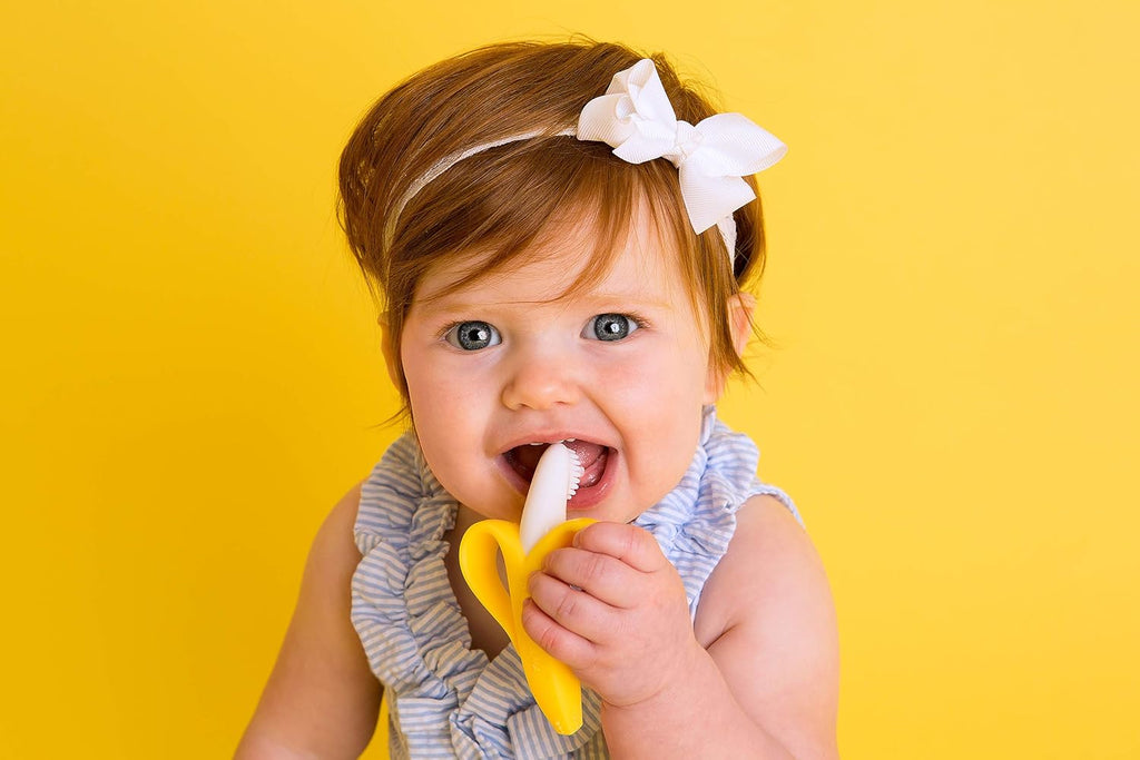 the Original, Banana Brush, Made in USA, Toddler Toothbrush, Family-Owned Business