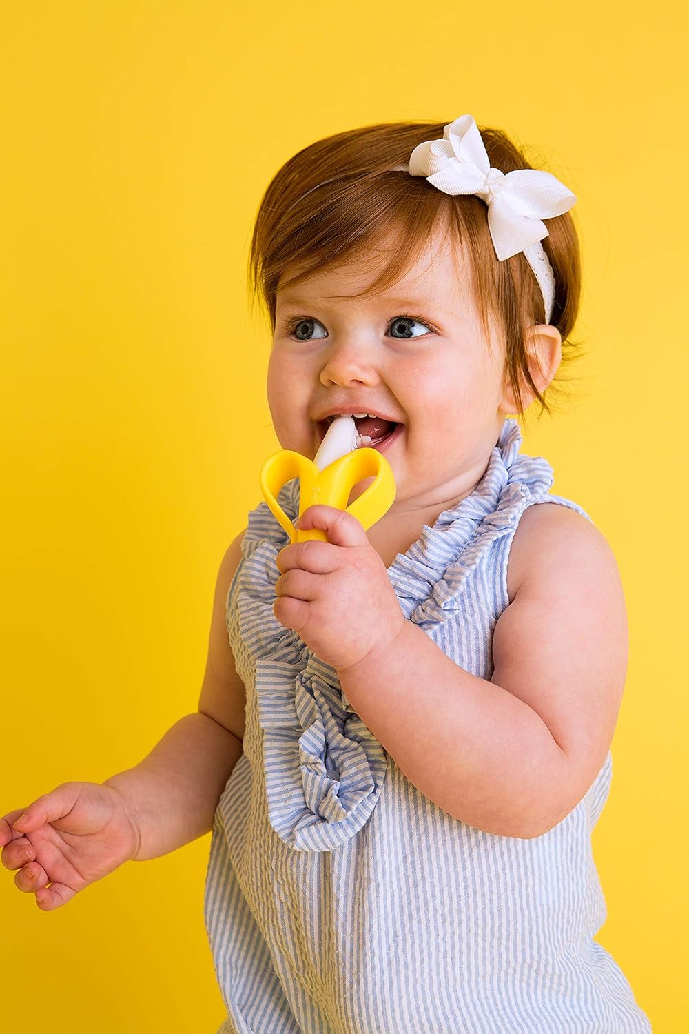 the Original, Banana Brush, Made in USA, Toddler Toothbrush, Family-Owned Business