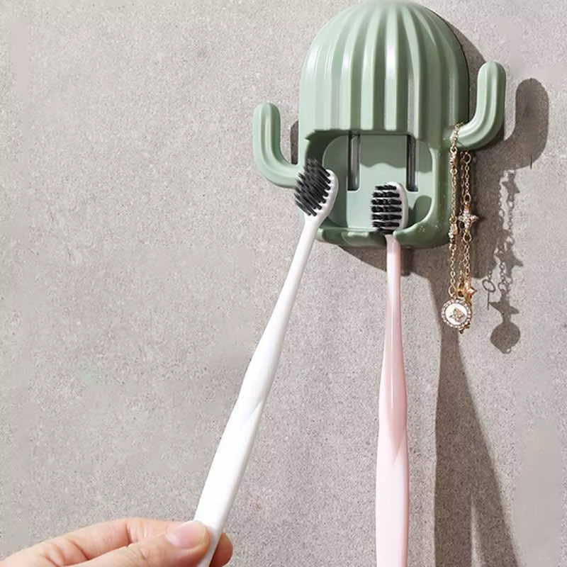JJYY Multifunctional Wall-Mounted Toothbrush Holder and Electric Toothbrush Storage Rack - Essential Bathroom Accessory